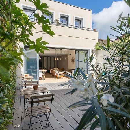 Maison D'Hotes, Terrasse & Jacuzzi En Plein Centre Bordeaux Bagian luar foto
